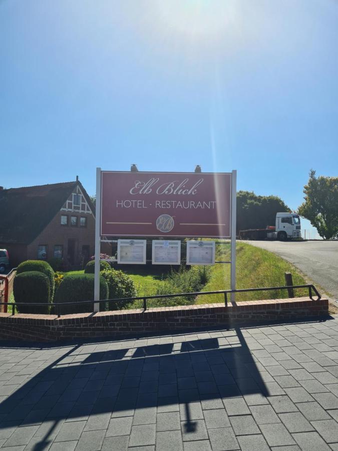 Hotel Elb Blick Jork Exterior foto